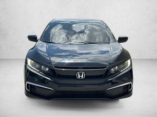 Crystal Black Pearl 2019 Honda Civic LX