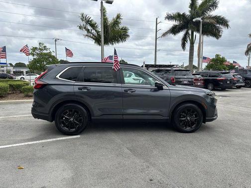 Meteorite Gray Met 2024 Honda CR-V Hybrid Sport FWD