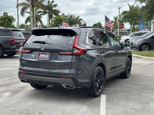 Meteorite Gray Met 2024 Honda CR-V Hybrid Sport FWD