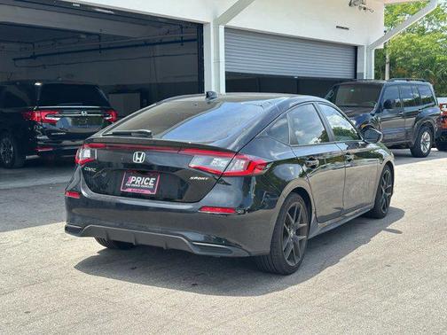 Crystal Black Pearl 2024 Honda Civic Sport
