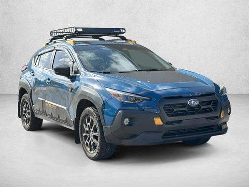 Geyser Blue Pearl 2024 Subaru Crosstrek Wilderness