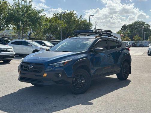 Geyser Blue Pearl 2024 Subaru Crosstrek Wilderness