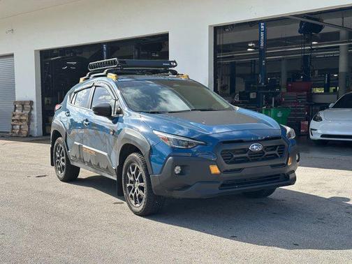 Geyser Blue Pearl 2024 Subaru Crosstrek Wilderness