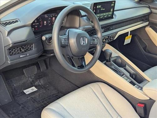 Platinum White Pearl 2026 Honda Accord LX 1.5T
