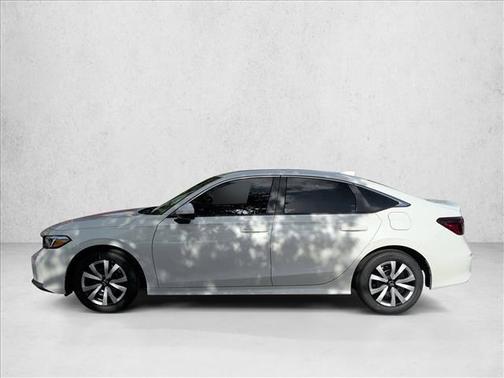 Platinum White Pearl 2026 Honda Civic LX