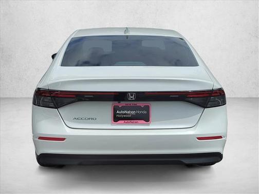 Platinum White Pearl 2026 Honda Accord LX 1.5T