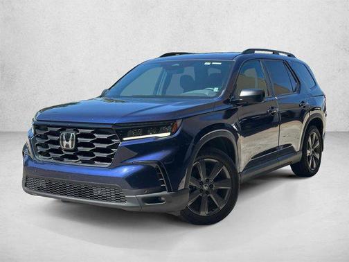 Obsidian Blue Pearl 2024 Honda Pilot Sport