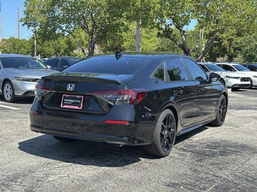 Crystal Black Pearl 2026 Honda Civic Hybrid Sport