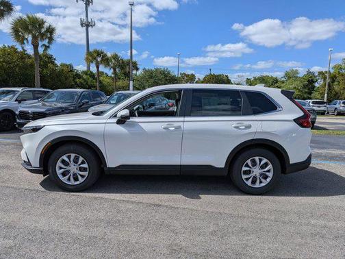 Platinum White Pearl 2026 Honda CR-V LX 2WD
