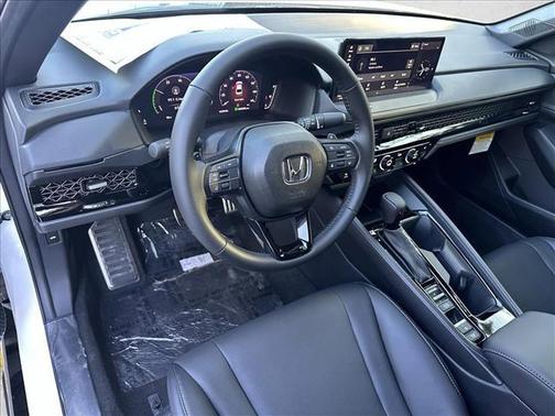 Platinum White Pearl 2026 Honda Accord Hybrid Sport-L