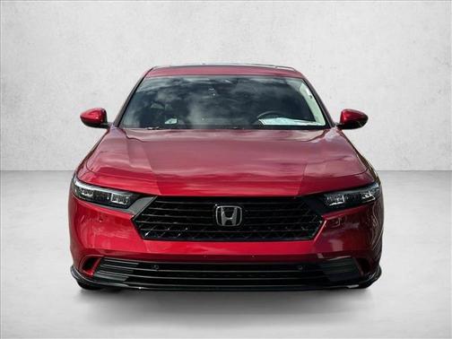 Radiant Red Metallic 2026 Honda Accord Hybrid EX-L