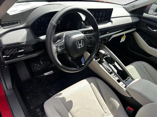 Radiant Red Metallic 2026 Honda Accord Hybrid EX-L