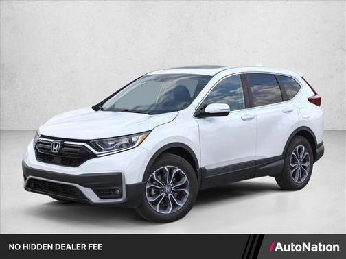 Platinum White Pearl 2022 Honda CR-V AWD EX