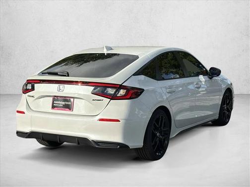 Platinum White Pearl 2026 Honda Civic Sport