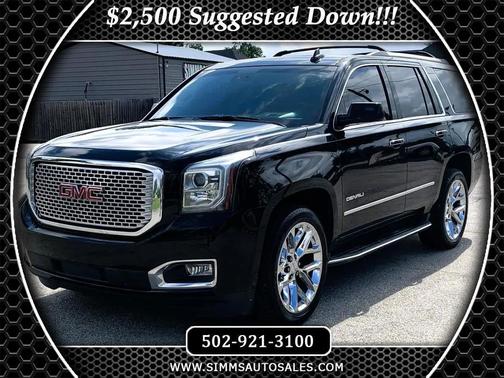 Onyx Black 2016 GMC Yukon Denali SUV