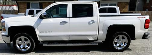 White Diamond Tricoat 2014 Chevrolet Silverado 1500 LTZ