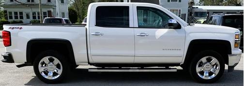 White Diamond Tricoat 2014 Chevrolet Silverado 1500 LTZ