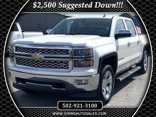 White Diamond Tricoat 2014 Chevrolet Silverado 1500 LTZ