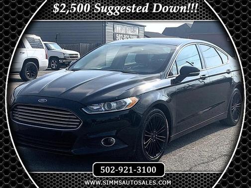 Tuxedo Black Metallic 2014 Ford Fusion SE