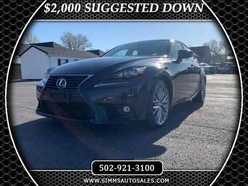 2015 Lexus IS 250 Crafted Line