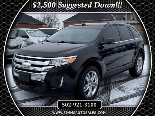 Tuxedo Black Metallic 2013 Ford Edge Limited SUV