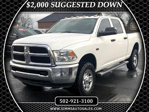 2018 RAM 2500 Tradesman Crew Cab 4x4 6'4' Box