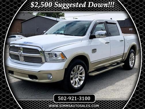 Bright White Clearcoat 2014 RAM 1500 Longhorn