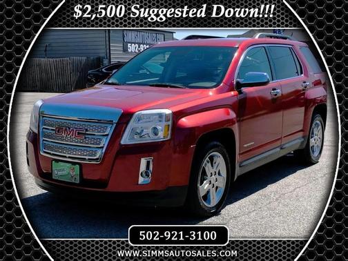 Crystal Red Tintcoat 2013 GMC Terrain SLT-1
