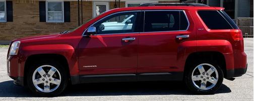 Crystal Red Tintcoat 2013 GMC Terrain SLT-1