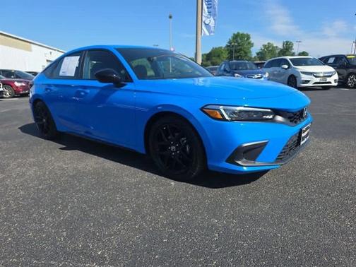 Boost Blue Pearl 2024 Honda Civic