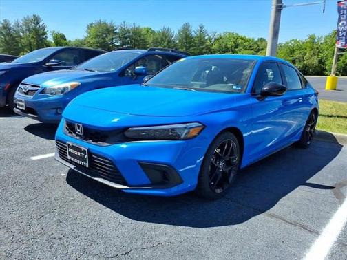 Boost Blue Pearl 2024 Honda Civic