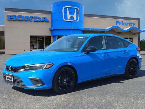 Boost Blue Pearl 2024 Honda Civic