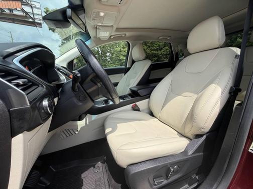 Burgundy Velvet Metallic Tinted Clearcoat 2019 Ford Edge Titanium