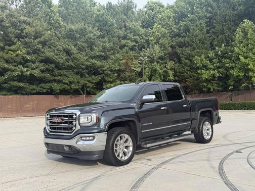 Dark Slate Metallic 2018 GMC Sierra 1500 SLT