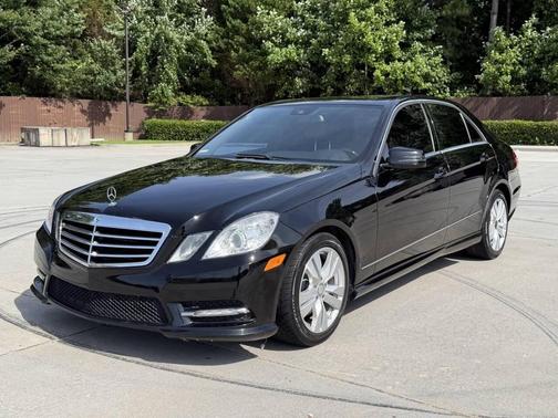Black 2013 Mercedes-Benz E-Class E 350 BlueTEC Sport 4dr Sedan