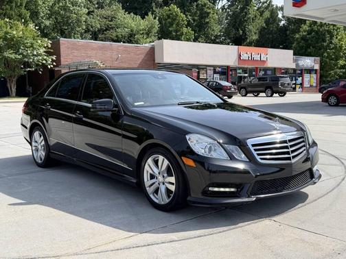 Black 2013 Mercedes-Benz E-Class E 350 BlueTEC Sport 4dr Sedan