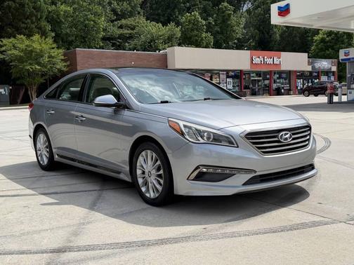 Shale Gray Metallic 2015 Hyundai SONATA Limited