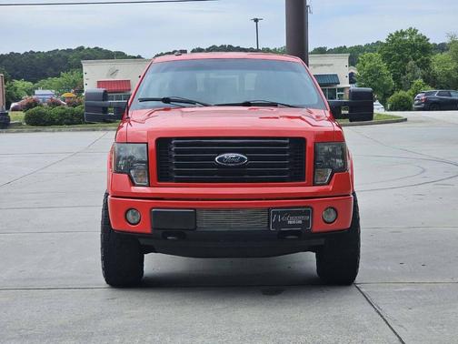 Red 2012 Ford F-150 FX4
