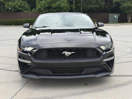 Shadow Black 2018 Ford Mustang EcoBoost