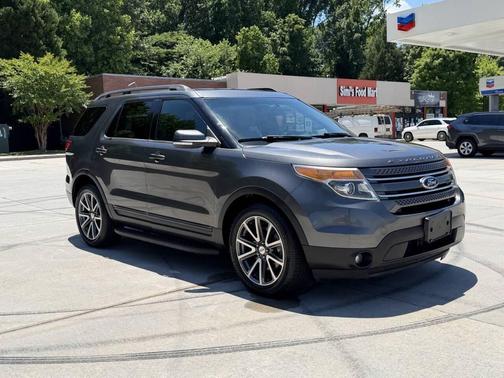 Gray 2015 Ford Explorer XLT