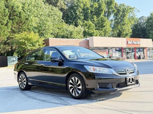 Crystal Black Pearl 2015 Honda Accord Hybrid Touring