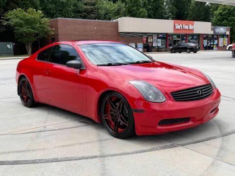 Red 2006 INFINITI G35 Base