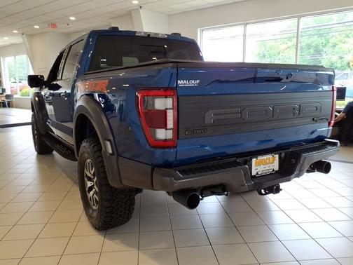 Atlas Blue Metallic 2022 Ford F-150 Raptor