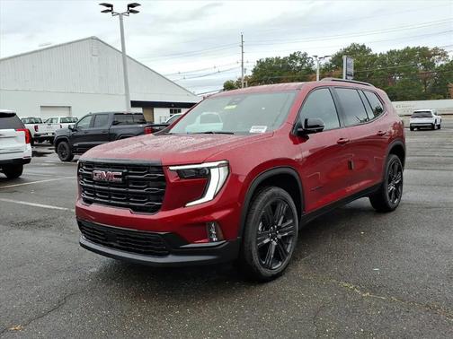 Volcanic Red Tintcoat 2026 GMC Acadia Elevation AWD