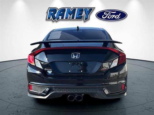 Crystal Black Pearl 2020 Honda Civic Si Base
