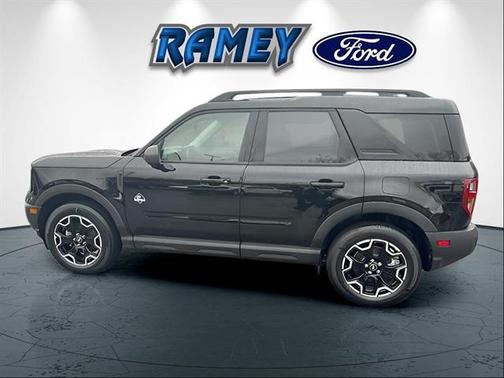 SHADOW BLACK 2025 Ford Bronco Sport Outer Banks