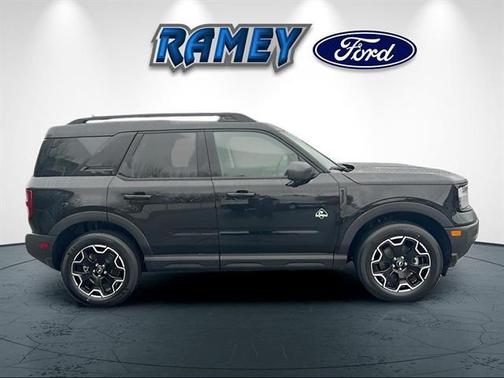 SHADOW BLACK 2025 Ford Bronco Sport Outer Banks