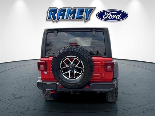 Firecracker Red Clearcoat 2025 Jeep Wrangler Rubicon