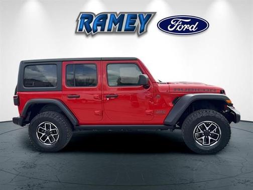 Firecracker Red Clearcoat 2025 Jeep Wrangler Rubicon