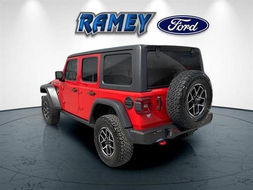 Firecracker Red Clearcoat 2025 Jeep Wrangler Rubicon